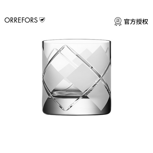 Orrefors水晶玻璃古典威士忌酒杯
