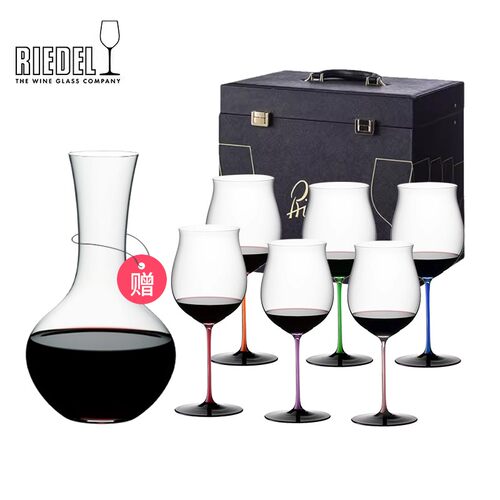 RIEDEL/醴铎限量黑领结6支套装