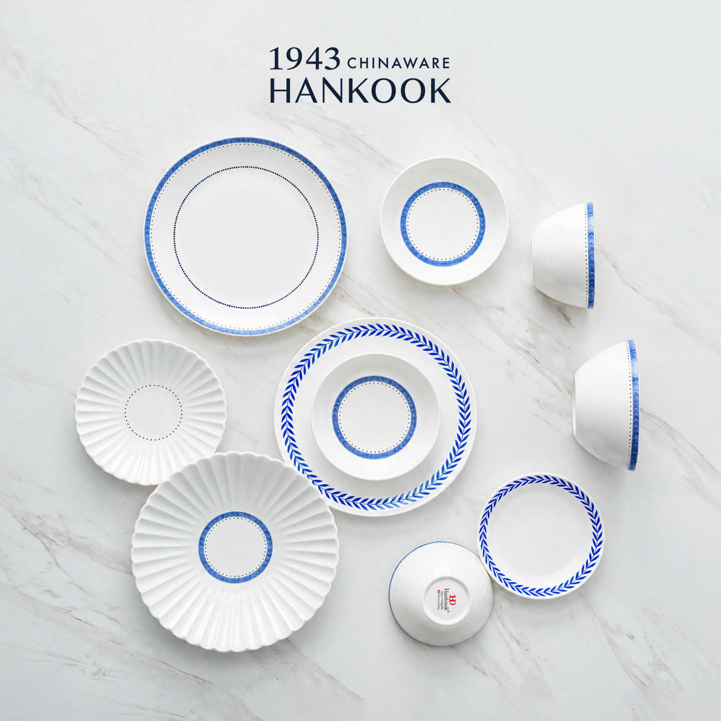 HANKOOK骨瓷釉中彩乔迁新居礼物