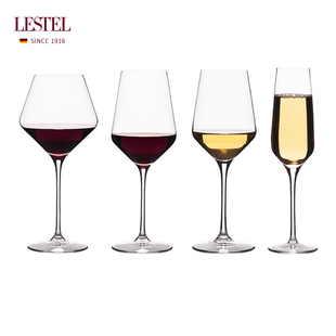 德国LESTEL莱仕得致雅轻奢高档勃艮第波尔多水晶红酒高脚酒杯送礼