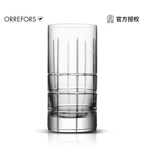 orrefors进口手工玻璃家用水晶杯