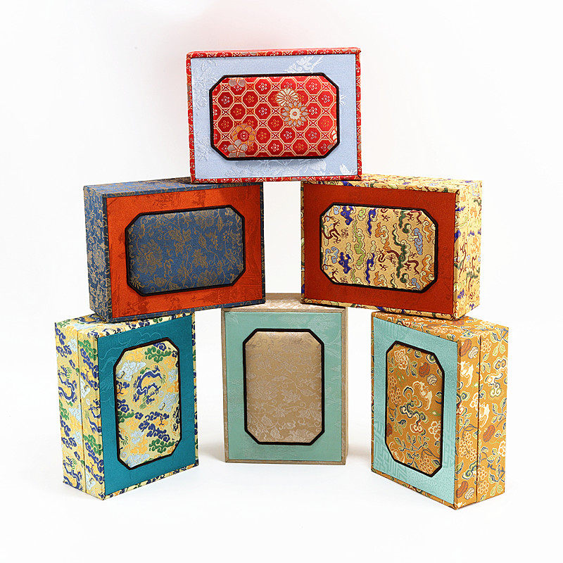 高档国风包装礼品盒天地双盖可挖槽私人定型包装盒把件摆件礼品盒