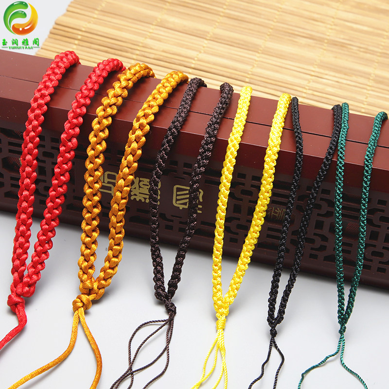 复古纯手工编织吊坠项链手机挂绳蜜蜡金银玉线红绳挂坠绳简约时尚,饰品/流行首饰/时尚饰品新,绳,淘宝优惠券,粉丝福利购,淘宝优惠卷