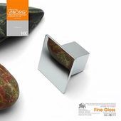 VIBORG域堡 现代简约拉手橱柜柜门抽手衣柜抽屉家具方形单孔把手