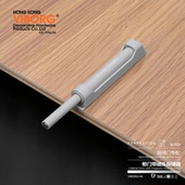 VIBORG域堡柜门反弹器碰珠免装 拉手反弹铰链按下柜门自弹磁碰门碰