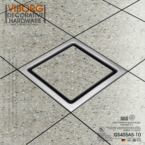 域堡304大流量防臭卫生间地漏