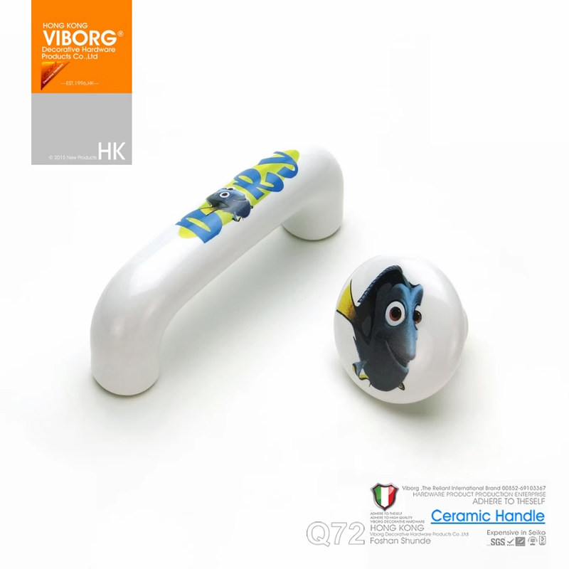 *单孔陶瓷抽屉拉手中式欧式仿古圆形田园衣柜门橱柜白色陶瓷把手