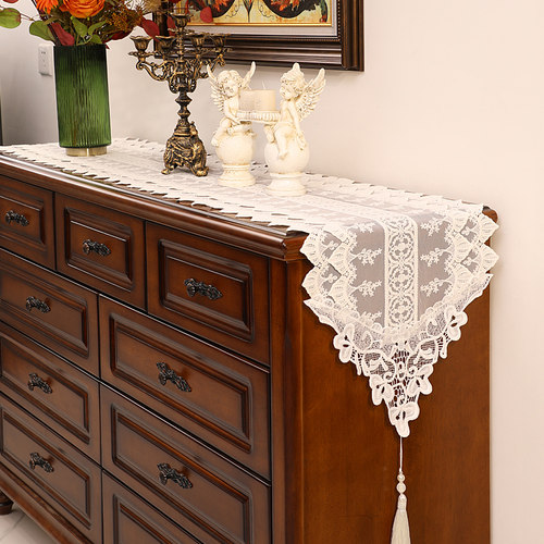 艾琳思特法式蕾丝桌旗