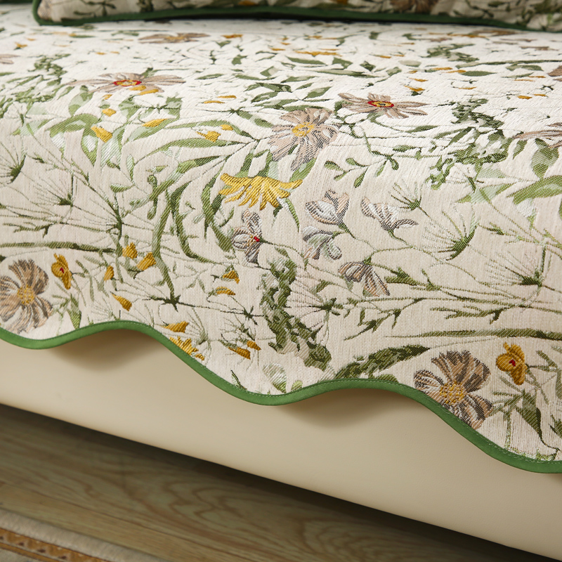 艾琳思特雪尼尔防滑美式沙发垫