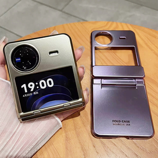 vivoxflip手机壳新款超薄防摔保护套VIVOXFLIP小折叠屏全包创意外壳xflip平放中轴纯色潮壳时尚尊享情侣适用