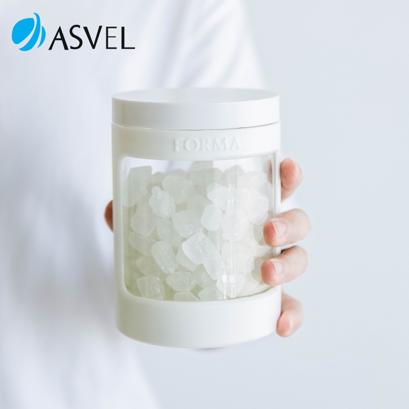 日本ASVEL玻璃密封防潮调味料罐