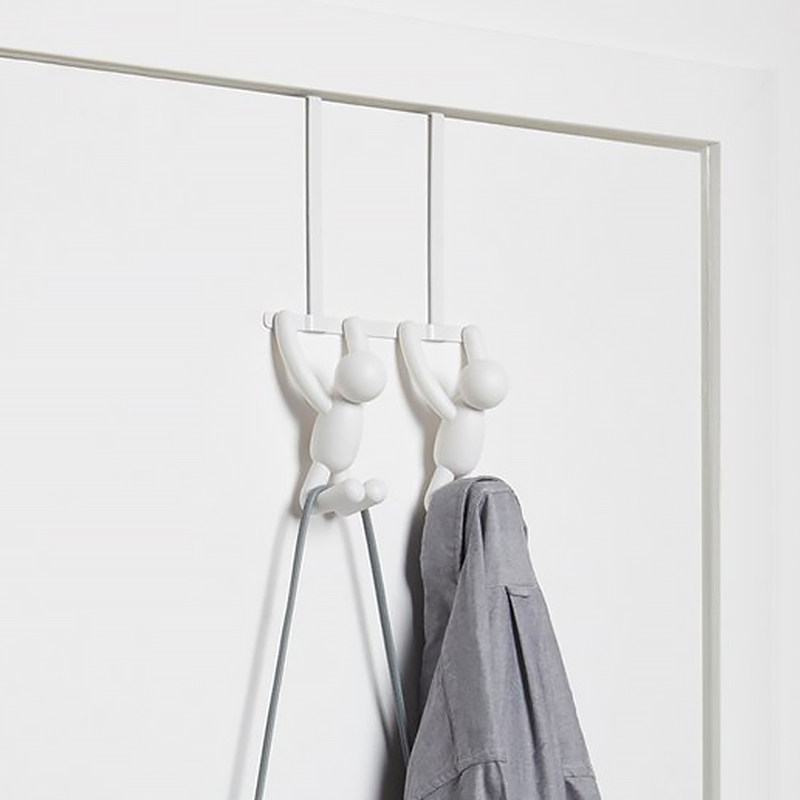 umbr挂钩加拿大免打孔创意挂门后卧室衣帽架挂衣钩多功能挂衣架