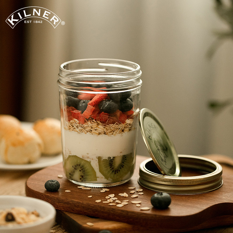 英国Kilner燕麦早餐杯高颜值便携图片