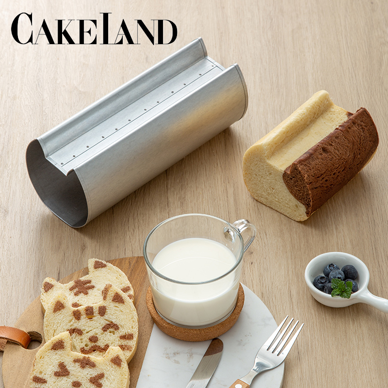 猫咪熊猫造型面包吐司模具烘焙盒