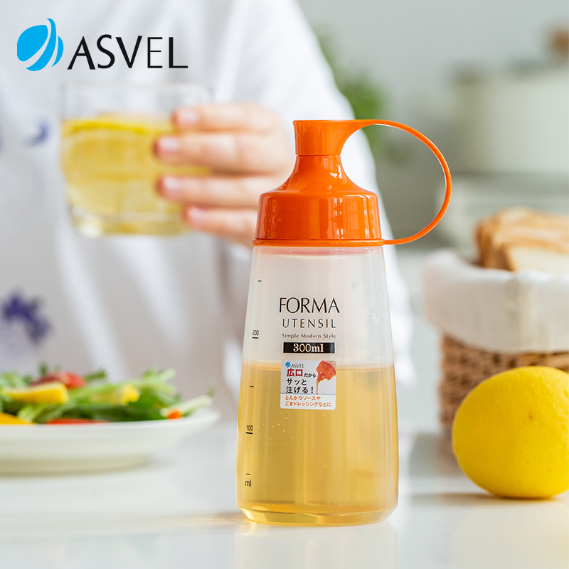 日本asvel蜂蜜挤压瓶食品级分装