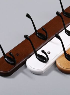 墙上挂衣架免打孔挂壁卧室门壁挂式墙面入户现代衣架壁挂衣服挂钩