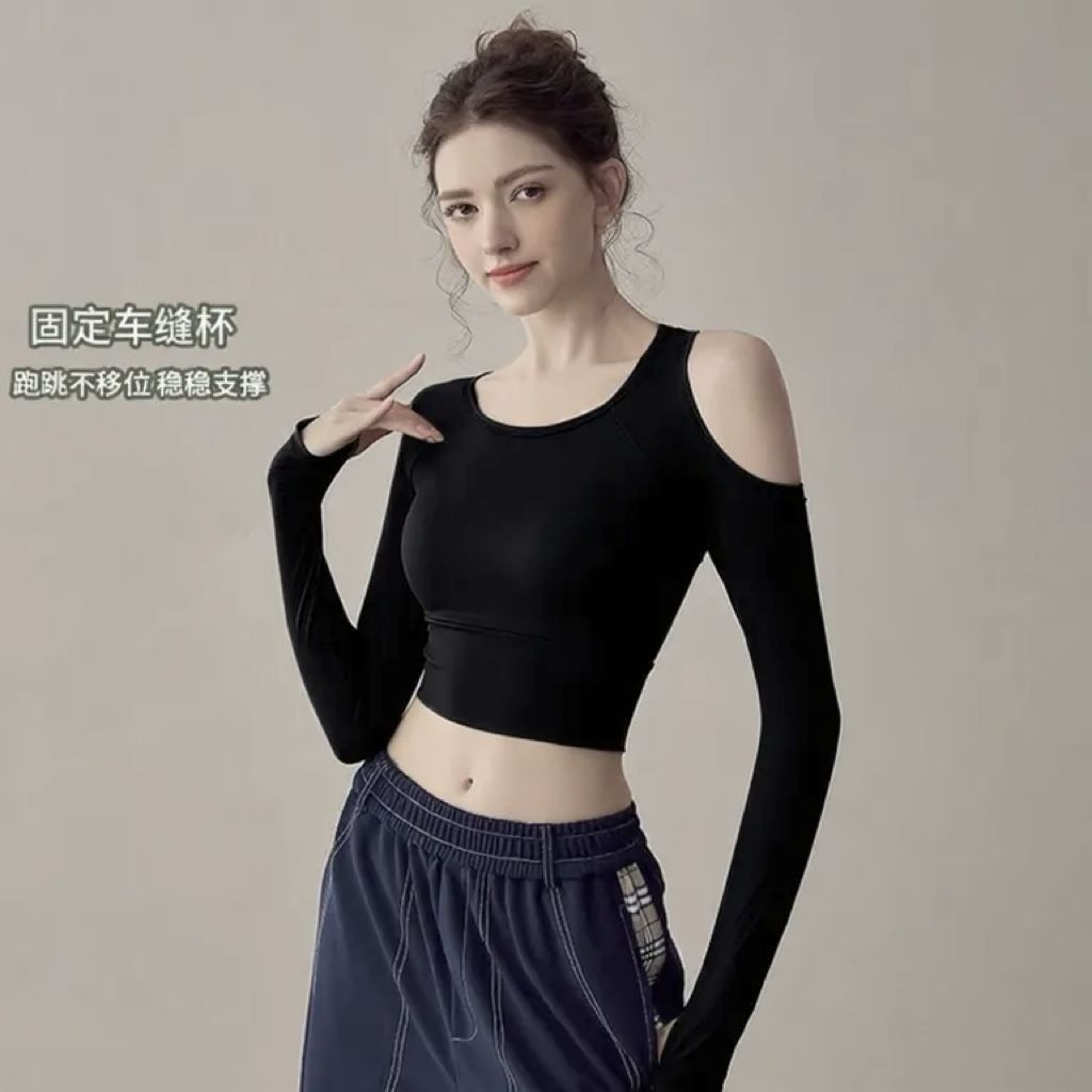 健身衣女款25年透气运动上衣速干跑步服专业瑜伽服