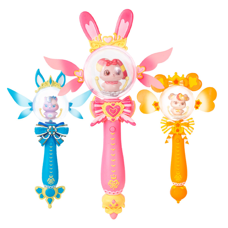 正版彩虹护卫队魔法棒发光玩具