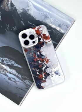 踏雪寻梅 | So so Lab | 适用iphone16promax手机壳小米14苹果16pro华为mate60pro华为p70原创新款小众手机壳