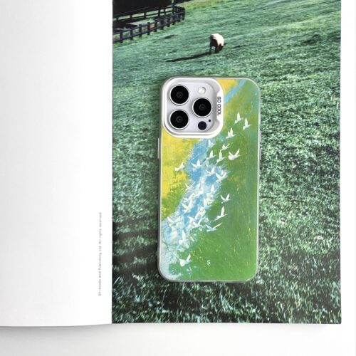 青山归鸟 | So so Lab | 适用于iphone16promax小米14苹果16pro华为mate60pro华为p70高级新款个性小众手机壳 - 封面