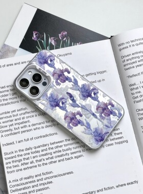 鸢尾之梦 | So so Lab | 适用于苹果iPhone15·华为·OPPO·VIVO·小米·一加安卓手机 | 小众艺术设计手机壳