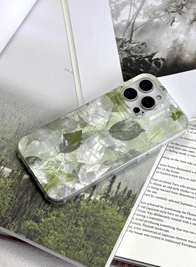 叶影流光 | So so Lab | 适用iphone16promax小米15苹果16pro华为mate70pro华为p70原创高级感个性小众手机壳