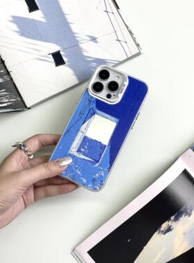 窗外 | So so Lab | 适用iphone16promax手机壳小米14苹果16pro华为mate60pro华为p70原创新款个性小众手机壳