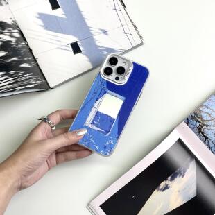 个性 窗外 小众手机壳 适用iphone16promax手机壳小米14苹果16pro华为mate60pro华为p70原创新款 Lab