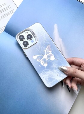 蝴蝶回想 | So so Lab | 原创个性艺术适用于苹果手机壳小众高级感iphone16promax新款16pro16plus防滑13mini