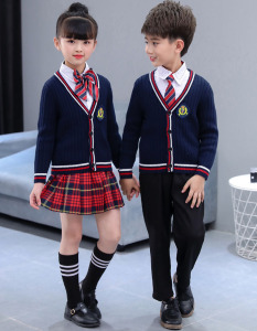 出租幼儿园园服春秋装班服中小学生校服套装学院风英伦演出服毕业