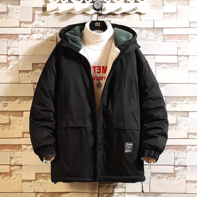 709-MY601-P130情侣冬季挂拍加厚羊驼毛双面穿百搭棉衣外套男,男装棉衣,星座709