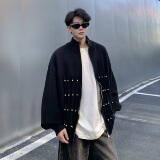 709-MY110-P115单人秋季新款休闲立领针织衫开衫毛衣，男装针织衫/毛衣，星座709