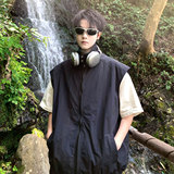 709-MJ95-P55白底夏季新款休闲百搭防晒马甲，男装背心/马甲，星座709