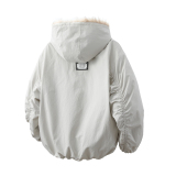 709-MY1800-P160冬季新款白底座山雕连帽棉服外套潮，男装棉衣，星座709