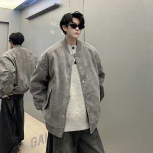 709-MY1826-P160 冬季新款 单人 韩系潮牌假两件可拆帽棉衣外套图片