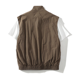 709-MJ95-P55白底春季新款休闲百搭防晒马甲，男装防晒衣，星座709