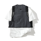 709-MJ102-P80白底春季新款休闲户外拼色工装马甲，男装工装外套，星座709