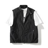 709-MJ97-P65白底春季新款阔版百搭外穿休闲马甲，男装背心/马甲，星座709