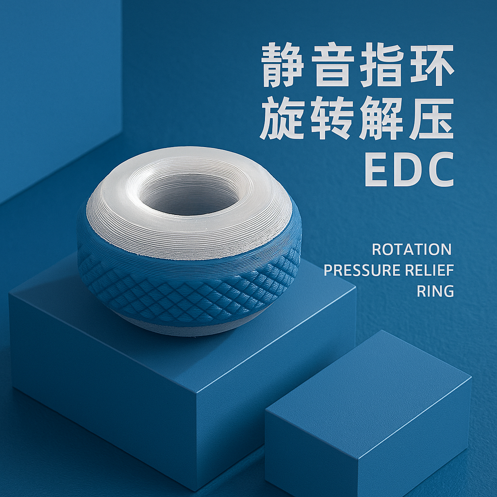 爆款解压EDC旋转指尖减压神器上班摸鱼工具学生上课无聊玩具