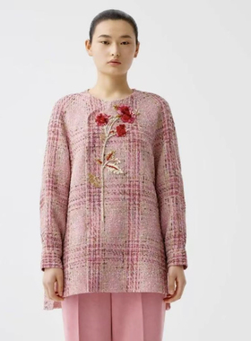 【JOJO官方授权】LAMAISONJADE粉色外套J25A4008