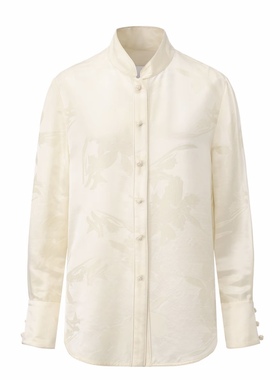 【JOJO官方授权】JUNYANG杨君 蔷薇春序中式衬衫