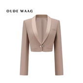 OUDE 高级率性优雅精裁短西装 WAAG 26春夏新款