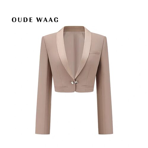 OUDE WAAG 26春夏新款 高级率性优雅精裁短西装