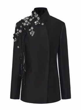 JUNYANG杨君 远山如黛中式外套