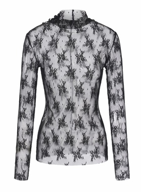 【JOJO官方授权】 JUNYANG杨君  暗香盈蕾丝上衣