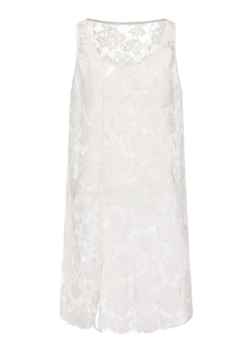 【 官方授权 】 JUNYANG杨君 花弄影前开衩无袖上衣