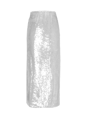 【 官方授权 】 JUNYANG杨君新中式直筒闪片半裙