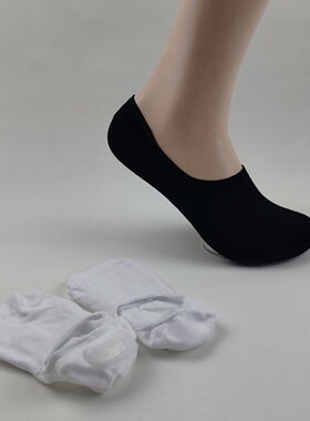 夏季女薄款纯棉无骨防滑船袜