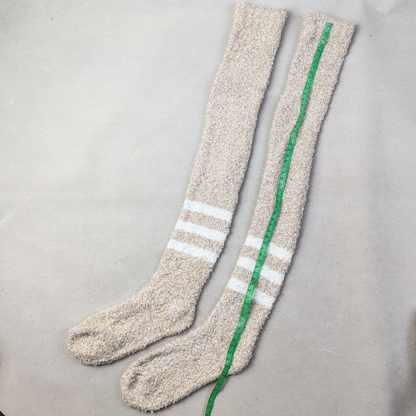 冬季加厚保暖珊瑚绒居家睡眠袜加绒加厚长筒袜子女小腿袜库存尾货