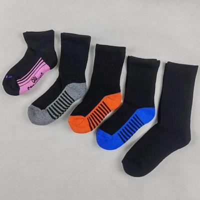 2-4岁秋冬季加厚纯棉毛巾底吸汗运动袜25-29码童袜男女宝宝通用款